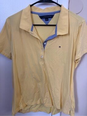 Tommy Hilfiger Pale Yellow Polo